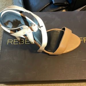 Rebecca Minkoff Rosie Nude Strappy Sandals